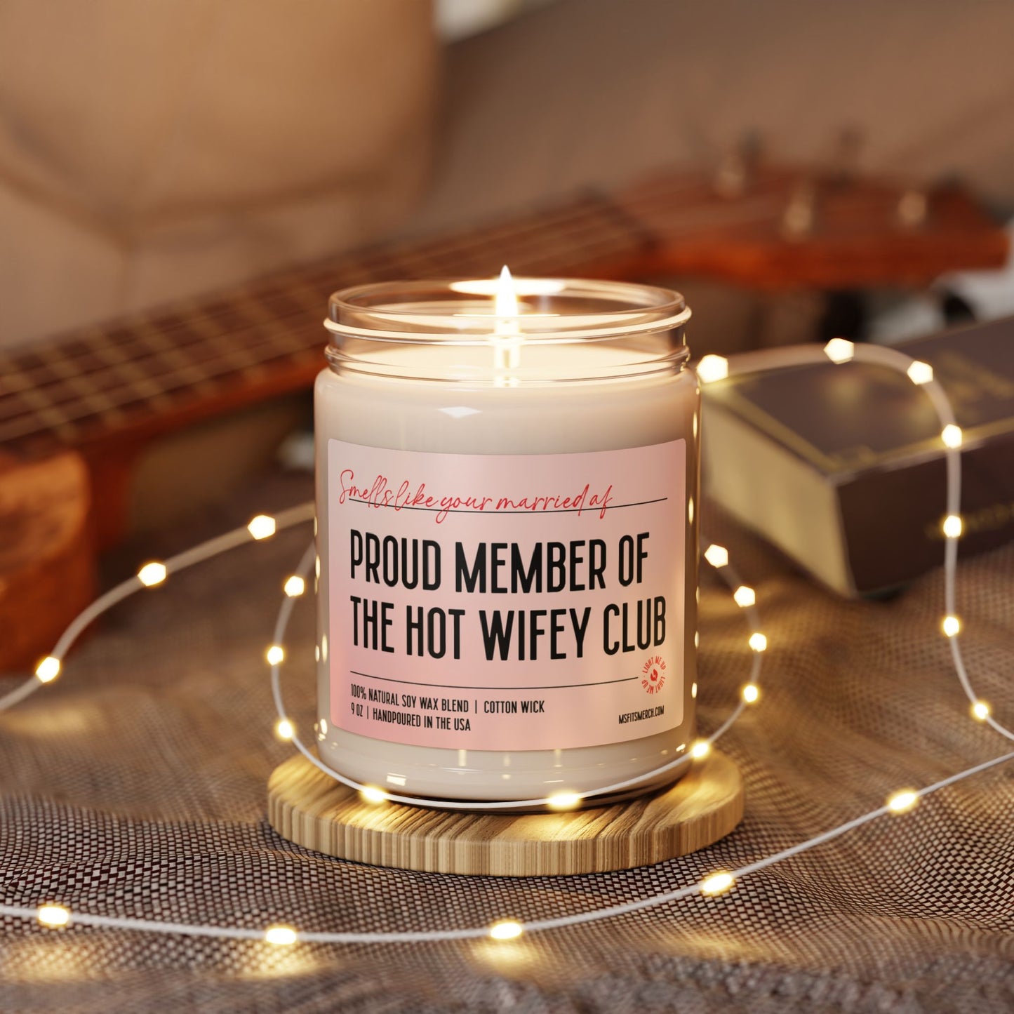 Anniversary Candle Gift Married AF Engagement Gift Hot Wife Funny Candle Anniversary Gift Wifey Married Candle Gift for Wife Birthday Gift