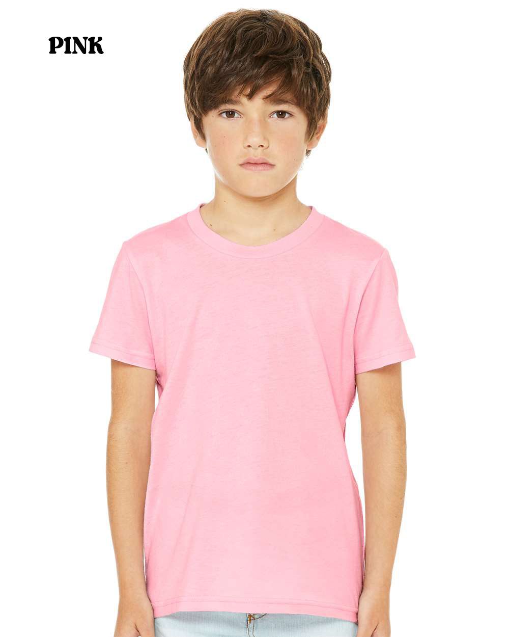 Bella Canvas Youth Jersey Tshirt 3001Y Kids Cotton Tee Shirt