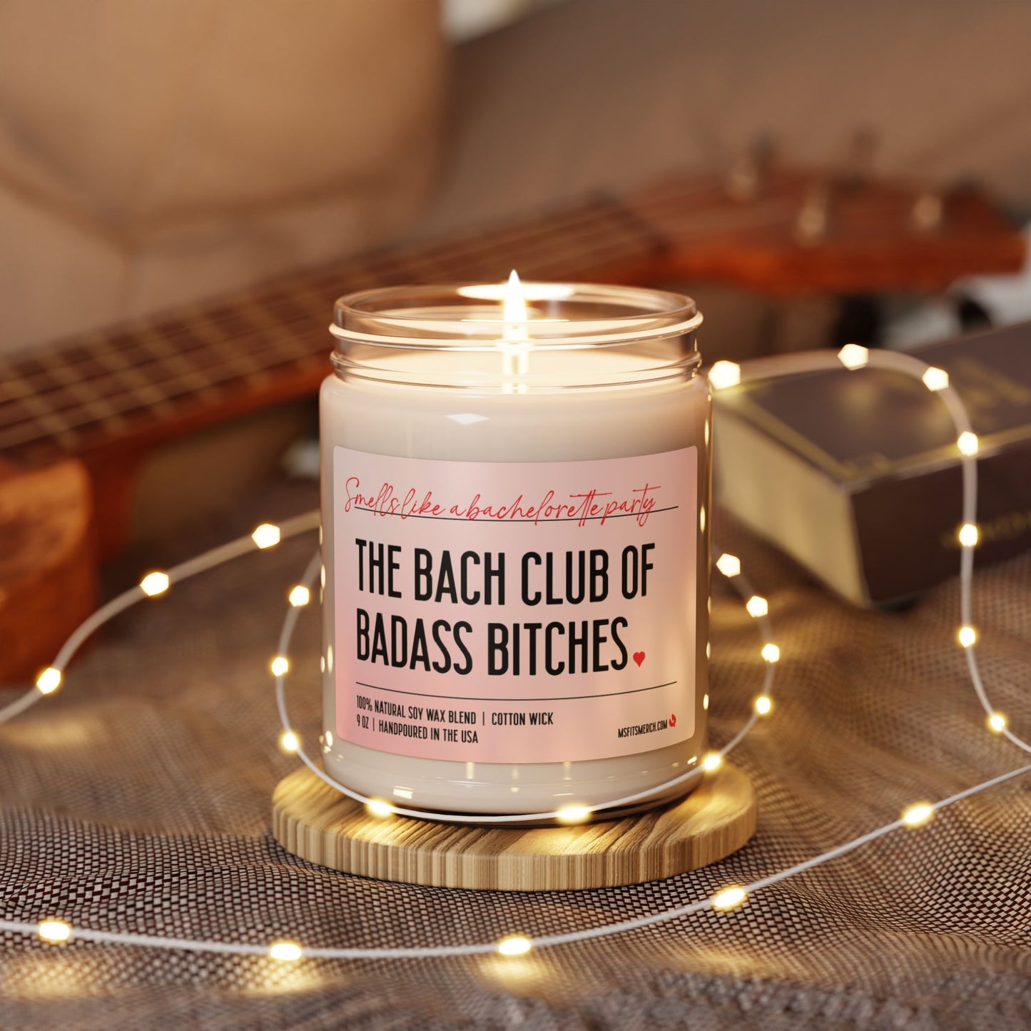 Bachelorette Candle Gift Bachelorette Party Favors Gift for Badass Bitches Bridal Party Gift Funny Candle Gift for Wedding Party Candle