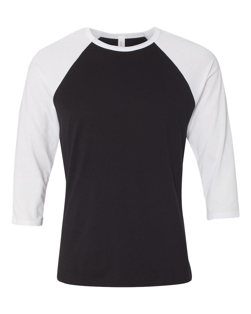 Baseball Shirt Bella Canvas 3200 Three Quarter Sleeve Raglan
