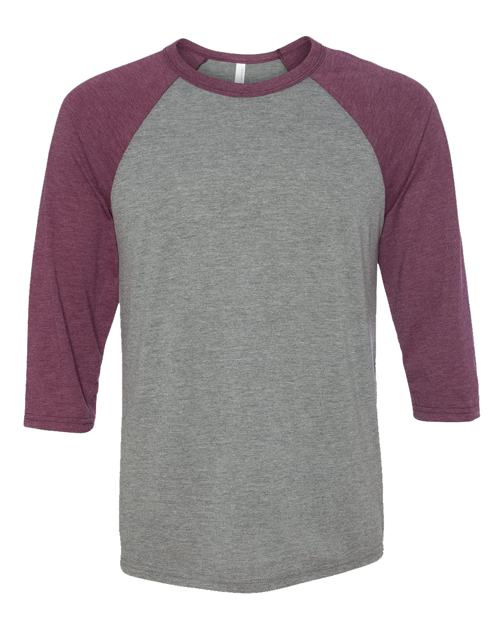 Baseball Shirt Bella Canvas 3200 Three Quarter Sleeve Raglan