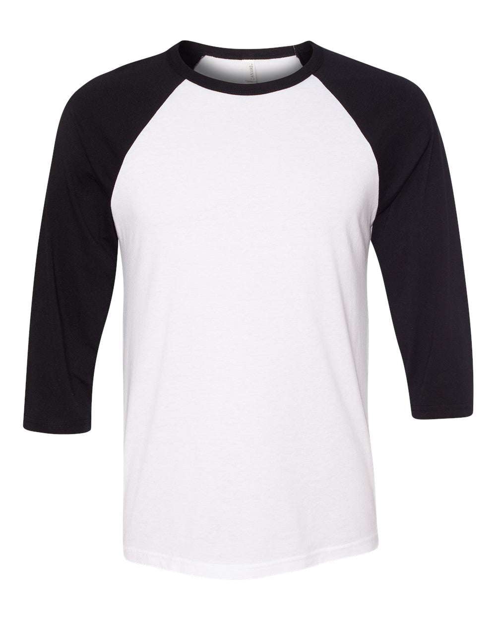 Baseball Shirt Bella Canvas 3200 Three Quarter Sleeve Raglan