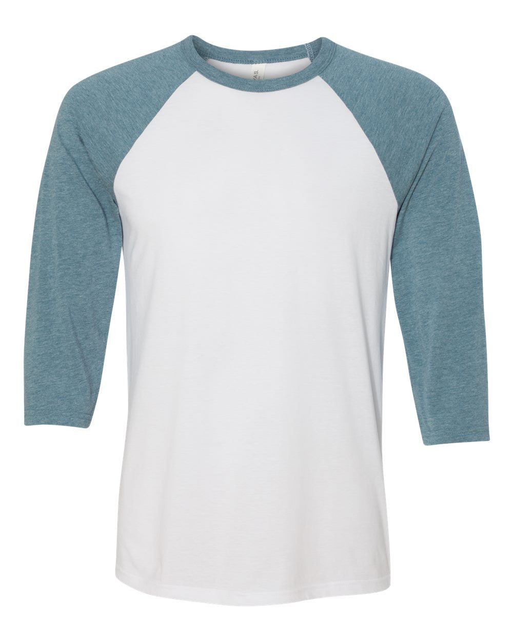 Baseball Shirt Bella Canvas 3200 Three Quarter Sleeve Raglan