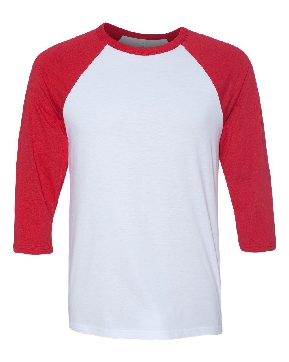 Baseball Shirt Bella Canvas 3200 Three Quarter Sleeve Raglan
