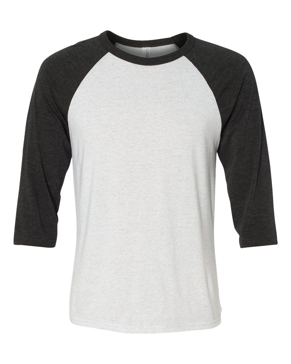 Baseball Shirt Bella Canvas 3200 Three Quarter Sleeve Raglan