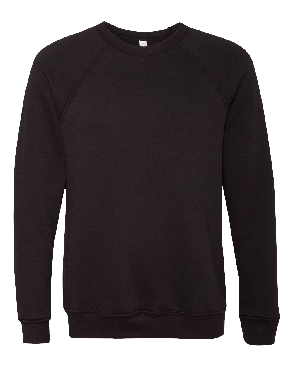 Bella Canvas 3901 Unisex Sponge Fleece Raglan Crewneck Sweatshirt