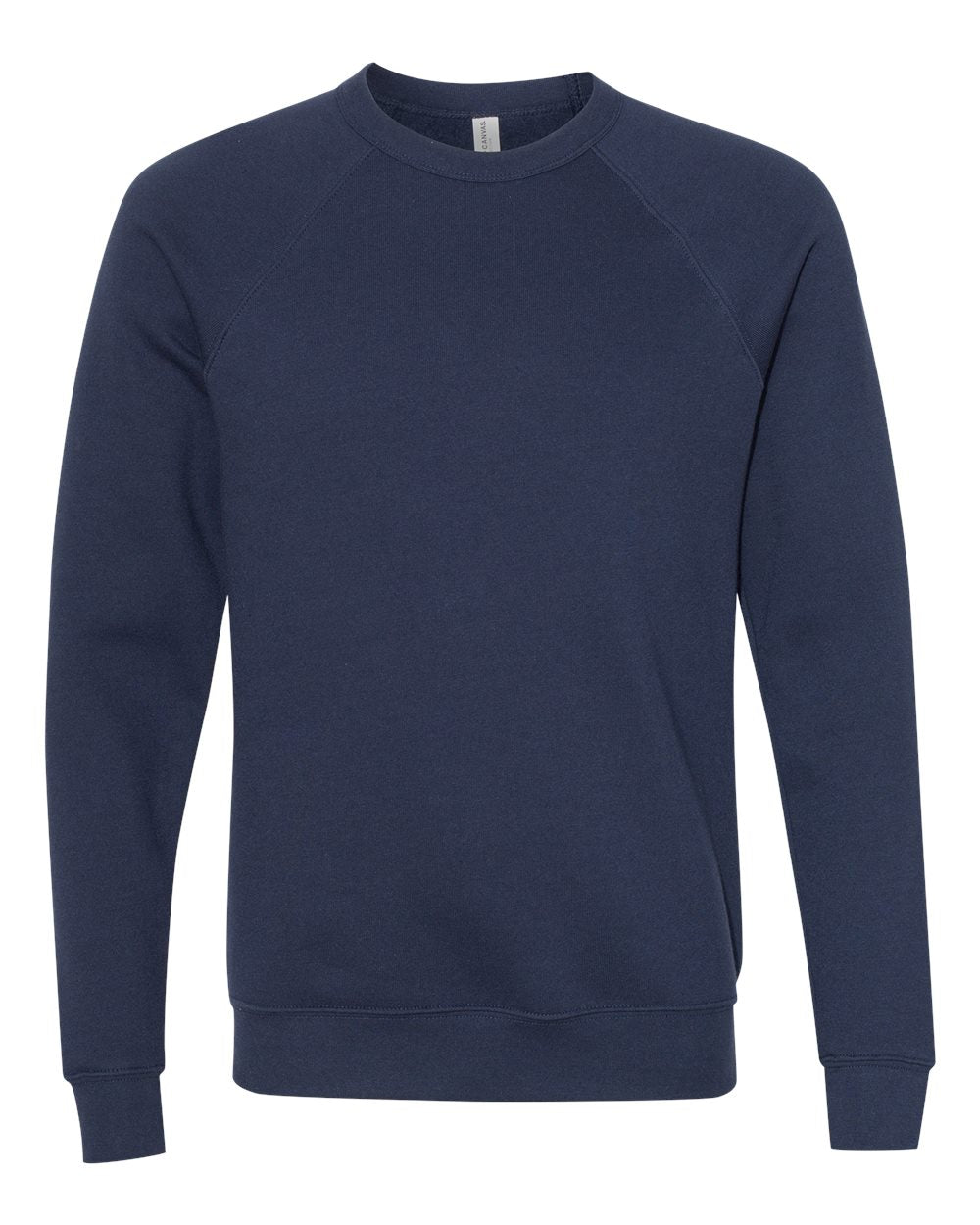 Bella Canvas 3901 Unisex Sponge Fleece Raglan Crewneck Sweatshirt