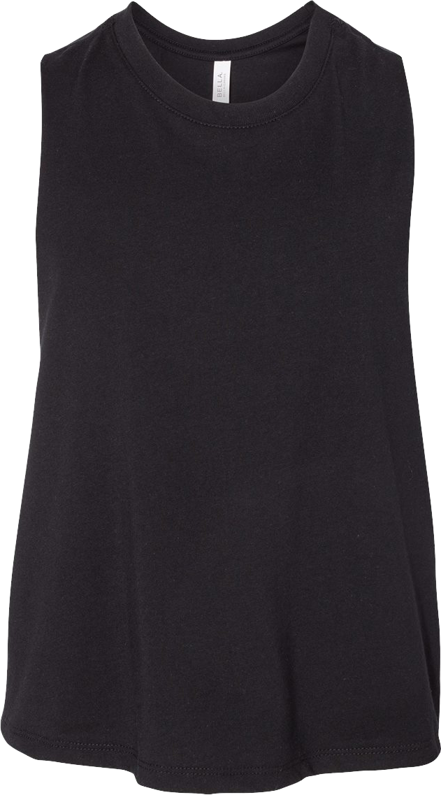 Bella Canvas 6682 Women's Racerback Cropped Tank Top