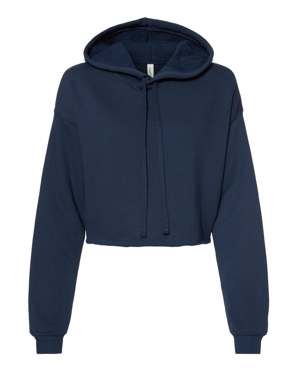 Bella Canvas 7502 Women's Crop Hoodie Fleece Sweatshirt