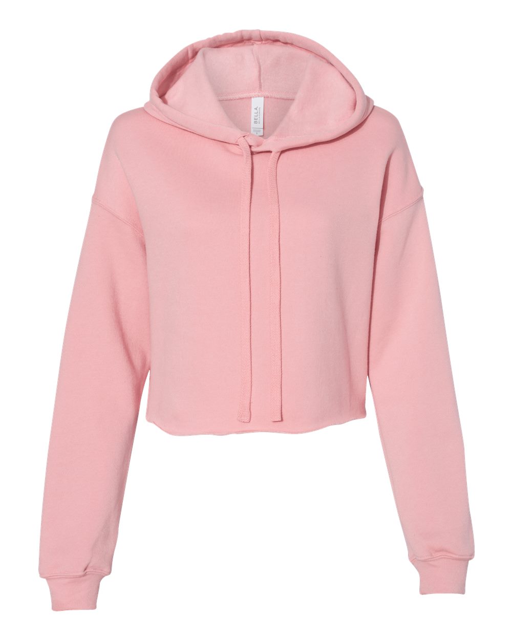 Bella Canvas 7502 Women's Crop Hoodie Fleece Sweatshirt