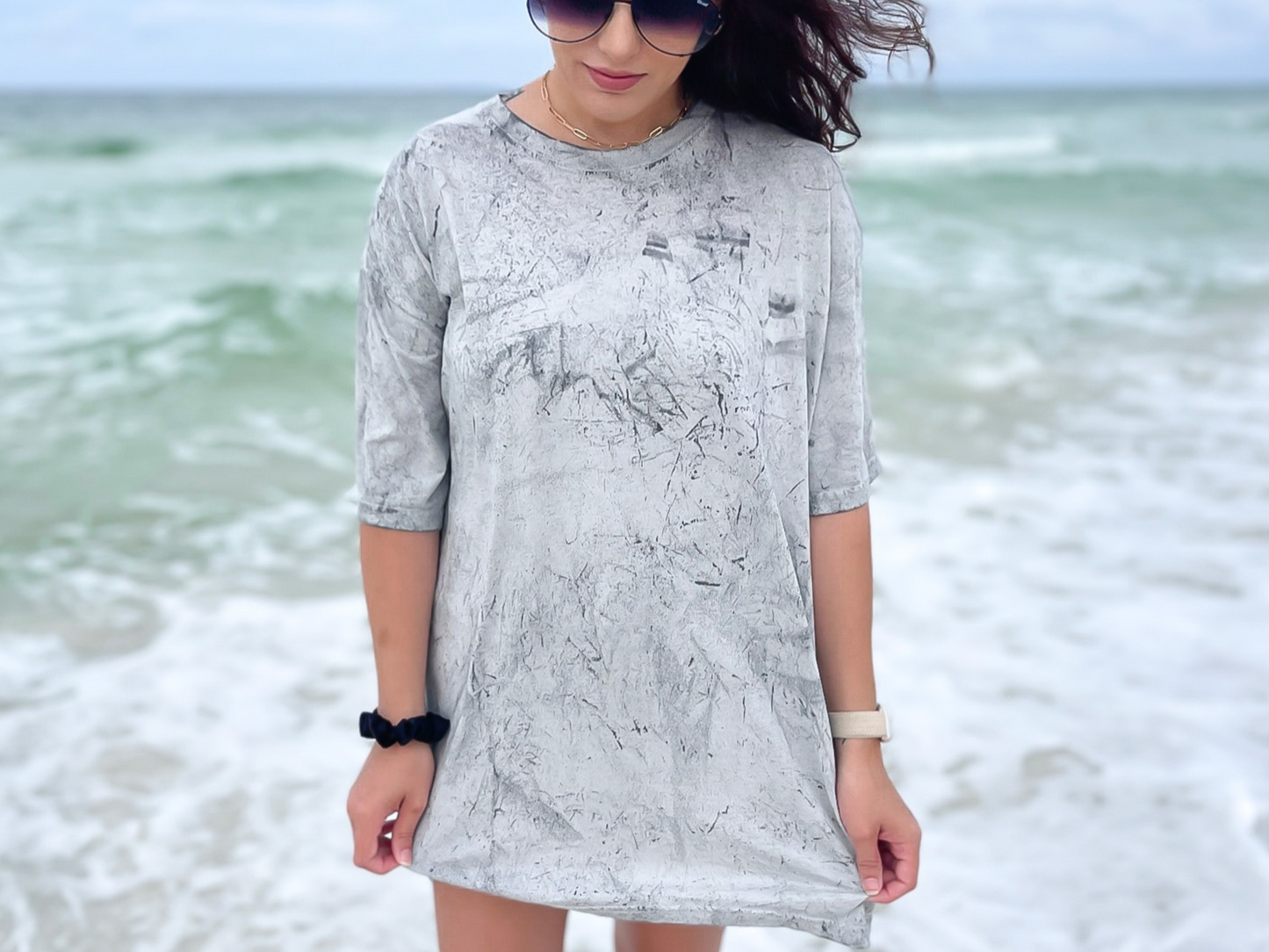 Comfort Colors Tie Dye Shirt 1745 Colorblast Blank Tshirt Garment Dyed Plain Shirt Tie Dye T-shirt Wholesale Blank Cotton Shirt for Printing