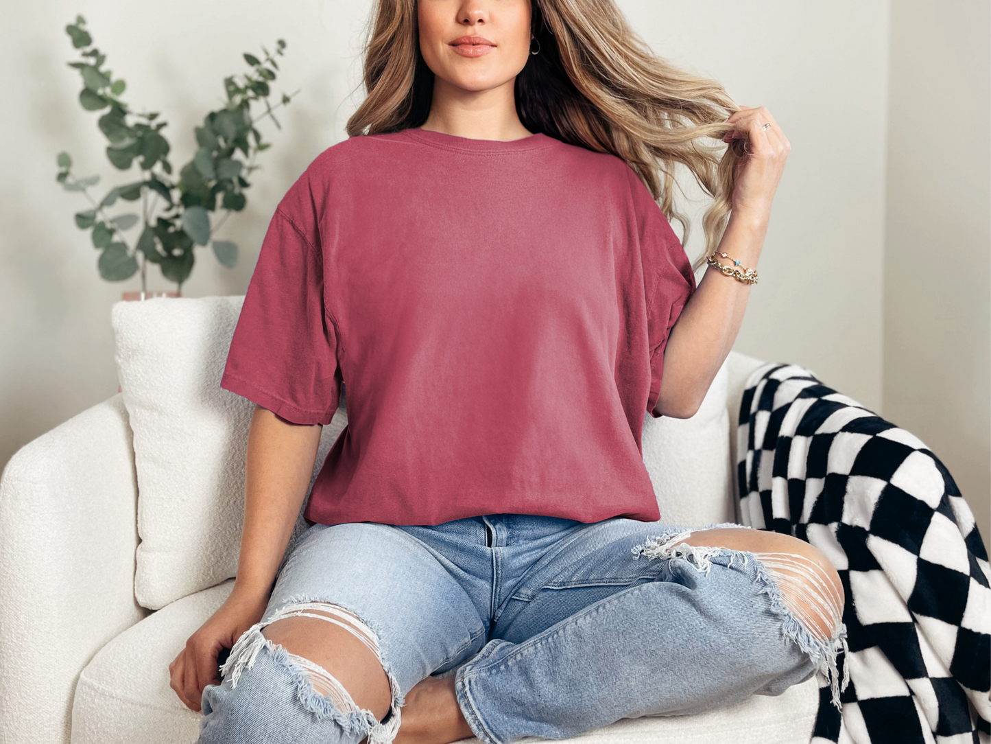 SUMMER SUNSET Comfort Color 1717 Unisex Heavyweight Tshirt COLORS Yellow Orange Red Purple