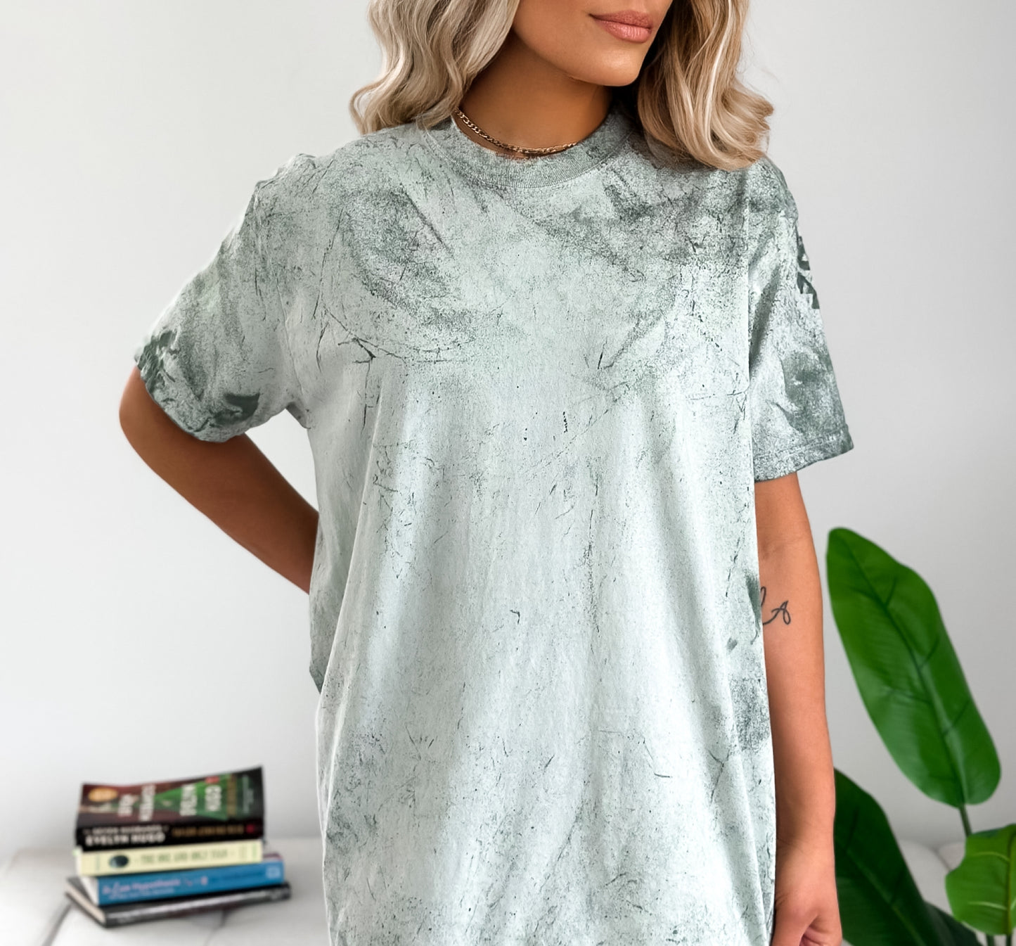 Comfort Colors Tie Dye Shirt 1745 Colorblast Blank Tshirt Garment Dyed Plain Shirt Tie Dye T-shirt Wholesale Blank Cotton Shirt for Printing