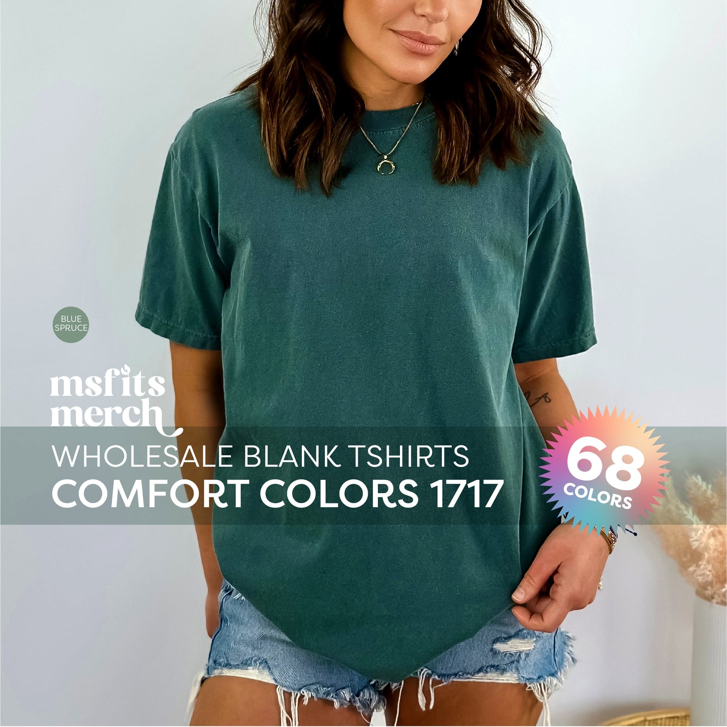 OCEAN DREAMS Comfort Color 1717 Unisex Heavyweight Tshirt COLORS Gray Brown Green Blue