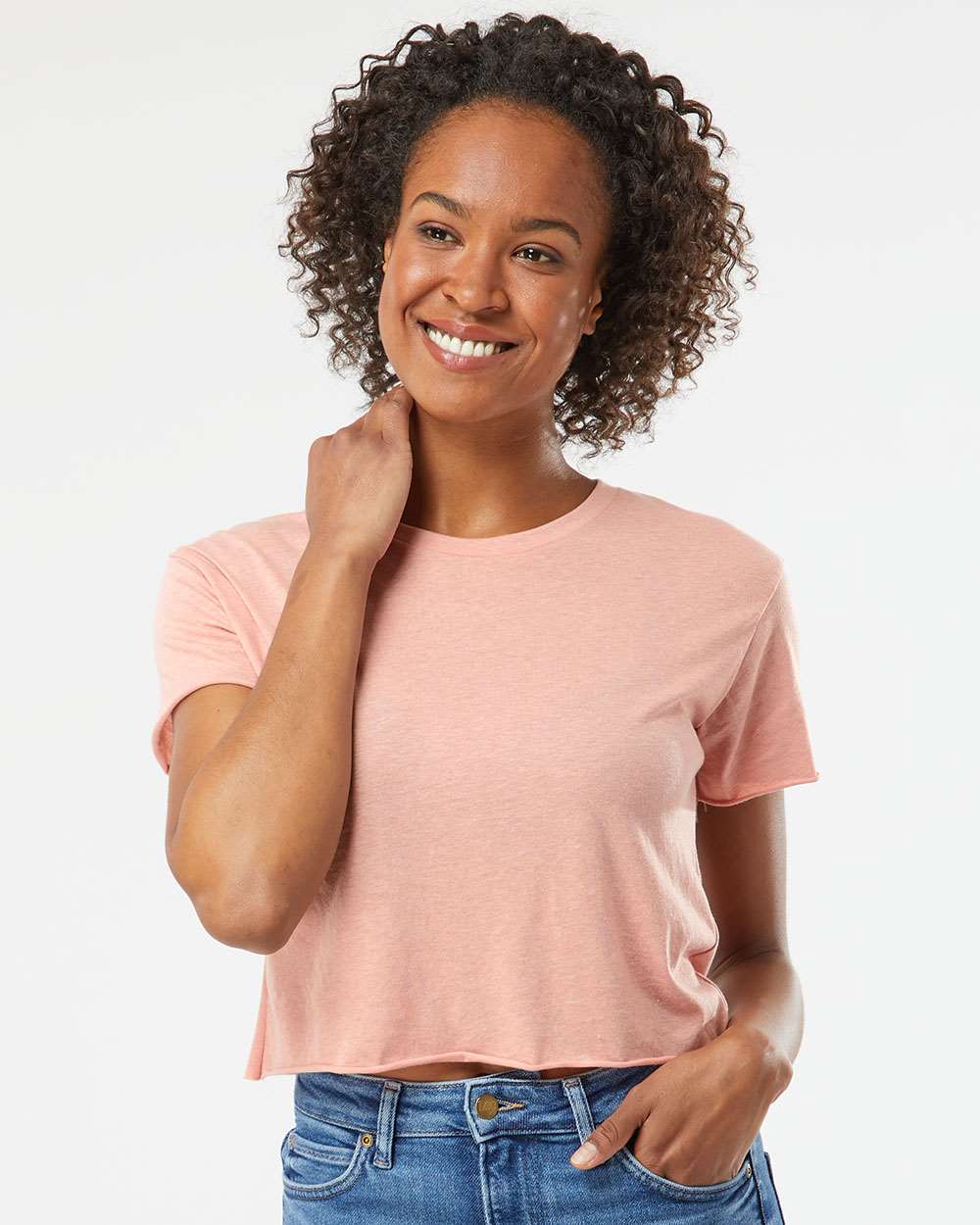 🔥Next Level 5080 Women's Festival Cali Crop Tshirt, Womens Cropped Blank Shirt