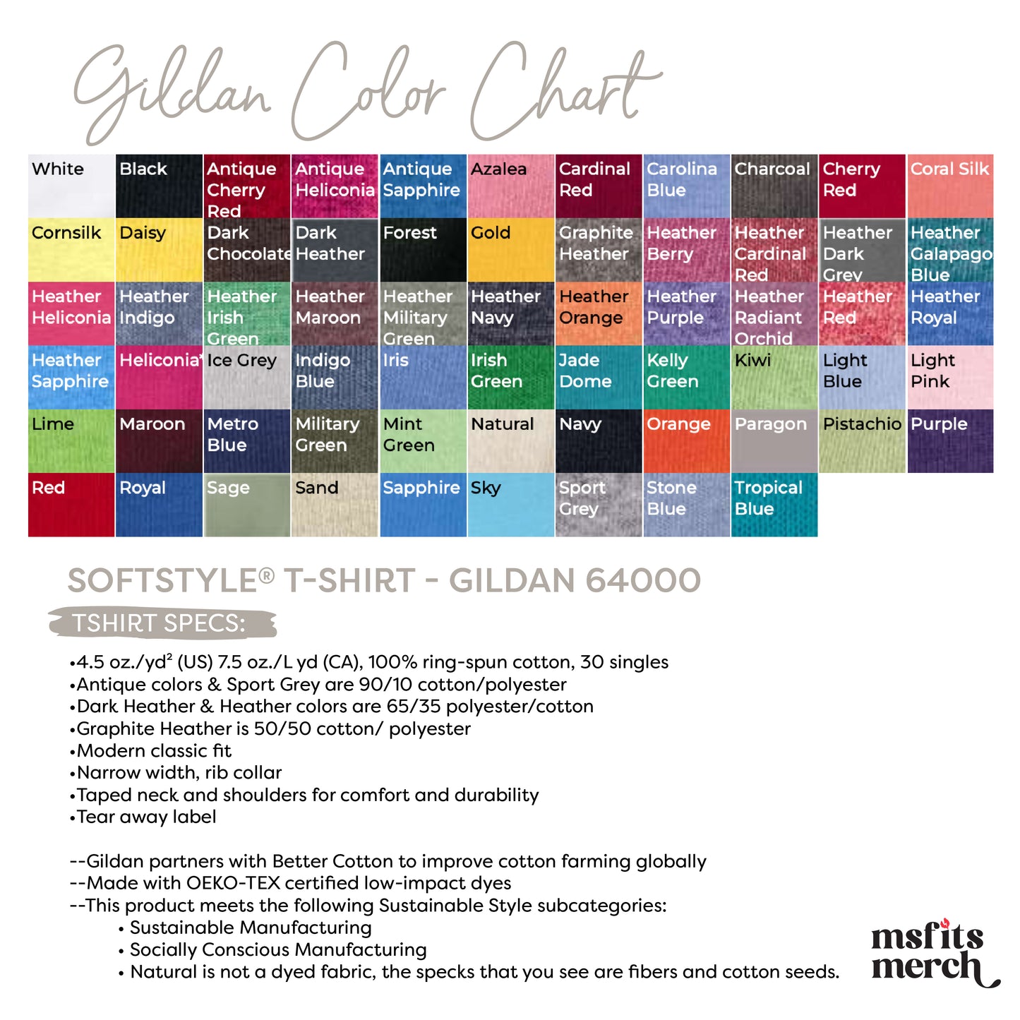 Gildan Softstyle 64000 T-Shirt Wholesale Unisex Tshirt