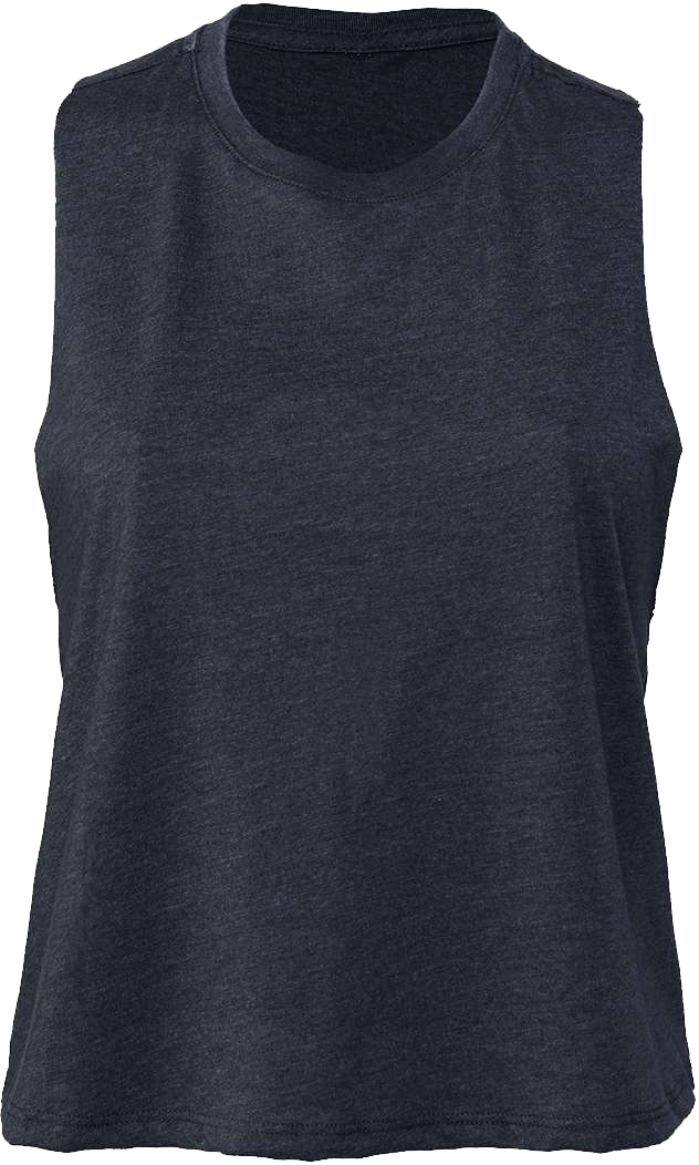 Bella Canvas 6682 Women's Racerback Cropped Tank Top