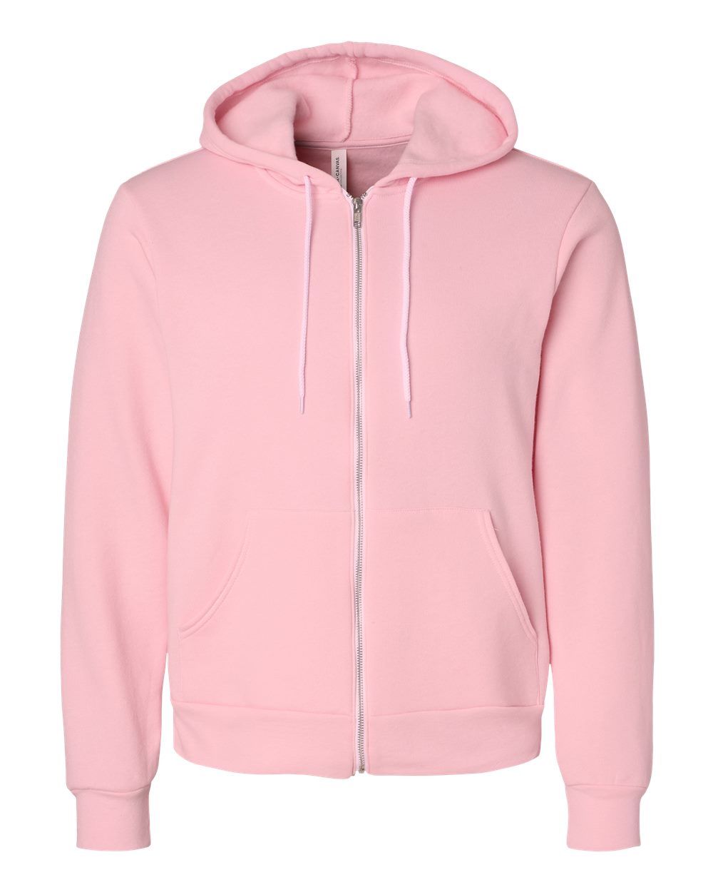 Bella Canvas 3739 Unisex Poly-Cotton Fleece Full-Zip Hooded Sweatshirt