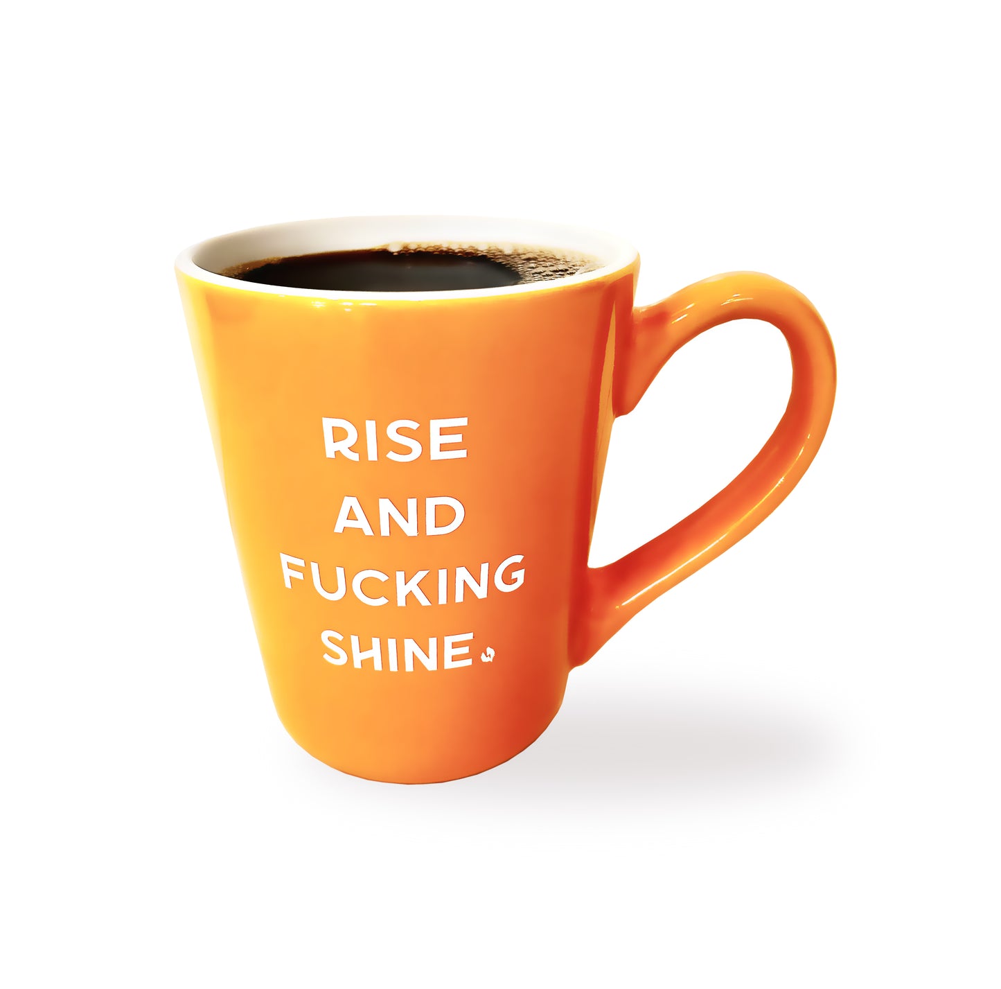 ☀️Funny Coffee Cup Rise and Fuc*ing Shine Coffee Mug Sarcastic Motivational Cup