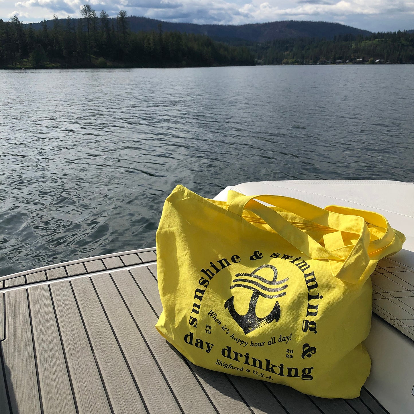 ☀️Vacation Tote Bag Summer Lake Bag Girls Weekend Summer Camping Tote Happy Hour Day Drinking Cruise Bag