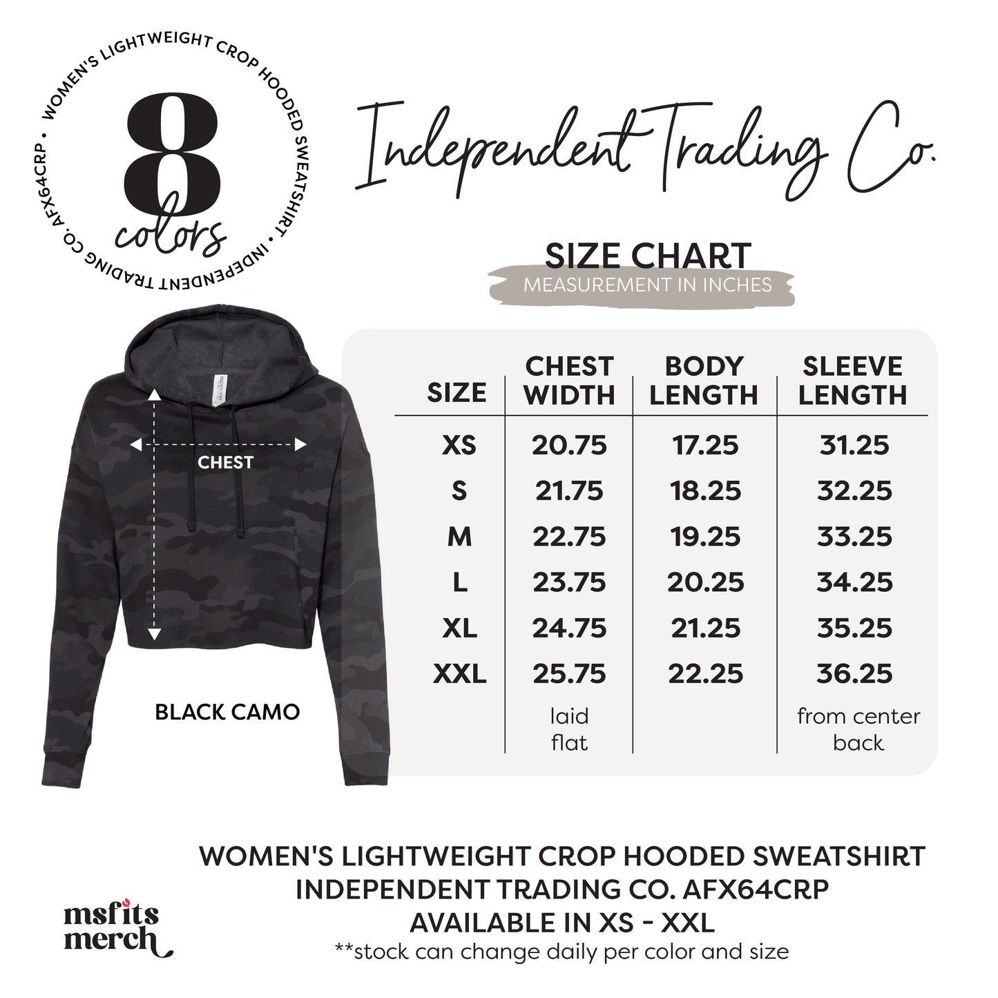 Womens Crop Top Hoodie Blank Womens Cropped Sweatshirt Independent Trading Sweatshirt for Decorators Cute Crop Top for Women Wholesale Blank