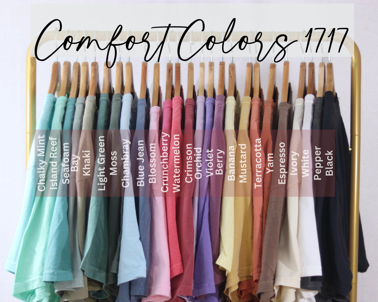 NEONS & BRIGHTS Comfort Color 1717 Unisex Heavyweight Tshirt