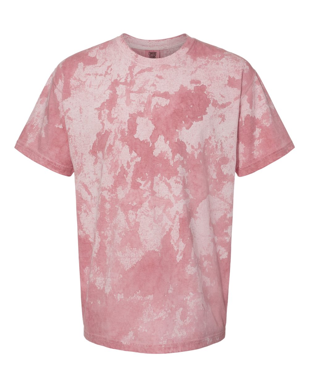 Comfort Colors Tie Dye Shirt 1745 Colorblast Blank Tshirt Garment Dyed Plain Shirt Tie Dye T-shirt Wholesale Blank Cotton Shirt for Printing