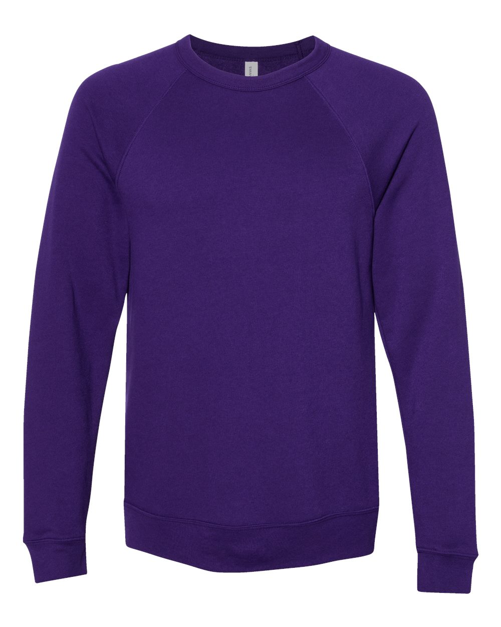 Bella Canvas 3901 Unisex Sponge Fleece Raglan Crewneck Sweatshirt