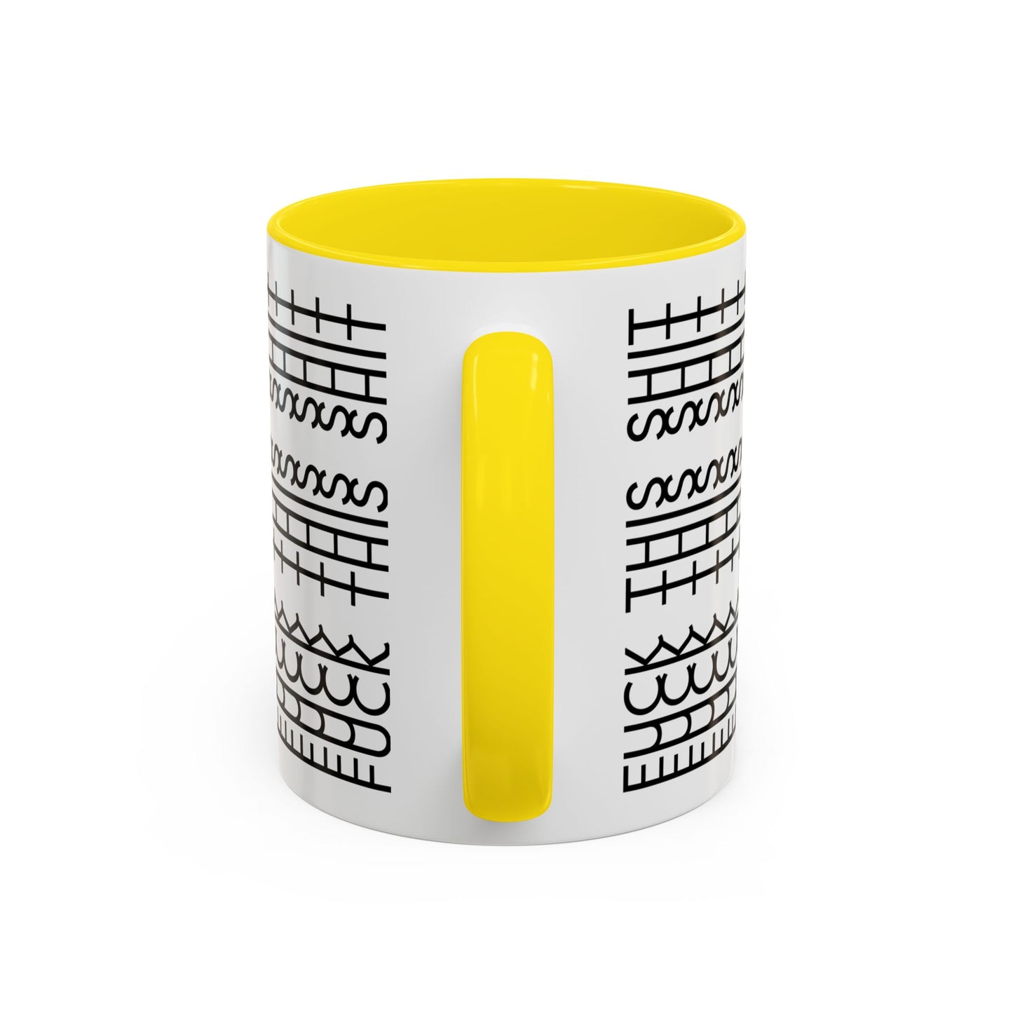 Funny Hidden Message Cup Fuck This Shit Coffee Mug Surprise Message Gift for Coworker Office Retirement Gift