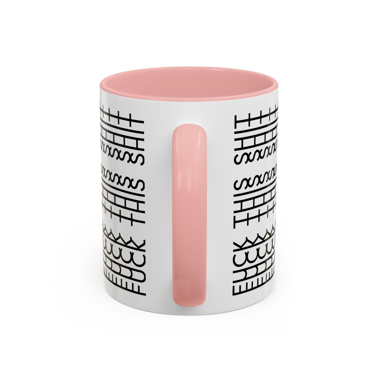 Funny Hidden Message Cup Fuck This Shit Coffee Mug Surprise Message Gift for Coworker Office Retirement Gift