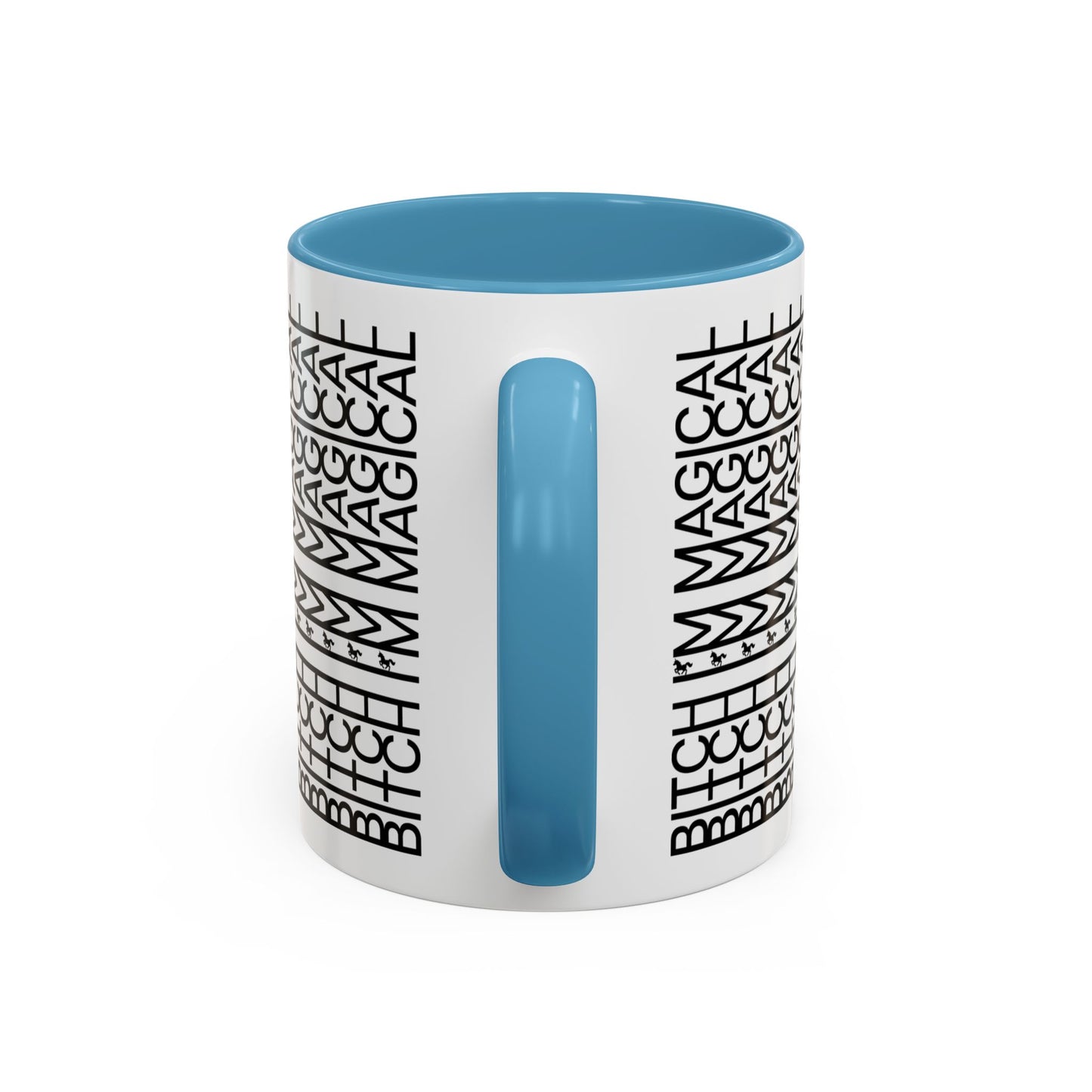 Bitch Im Magical Coffee Mug 11 oz Unicorn Coffee Cup Hidden Message Funny Mug Swear Coffee Cup