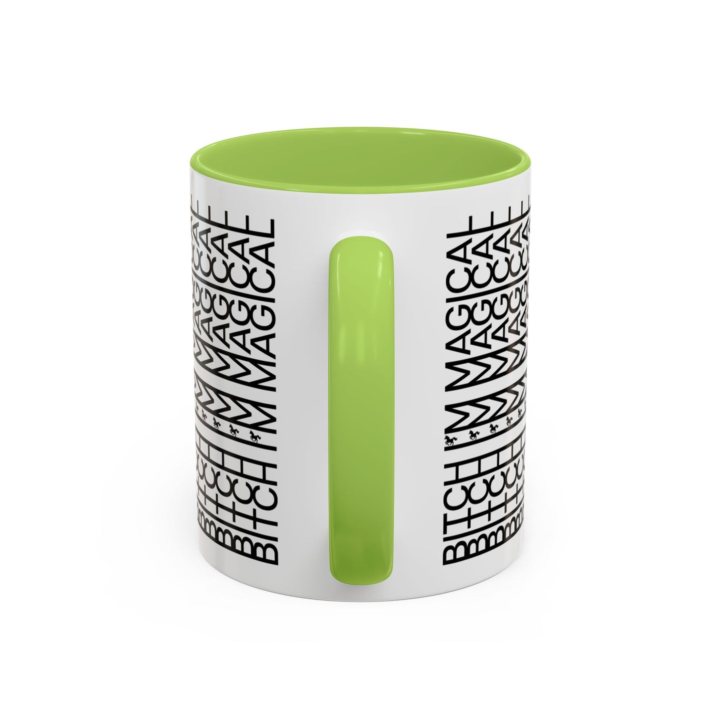 Bitch Im Magical Coffee Mug 11 oz Unicorn Coffee Cup Hidden Message Funny Mug Swear Coffee Cup