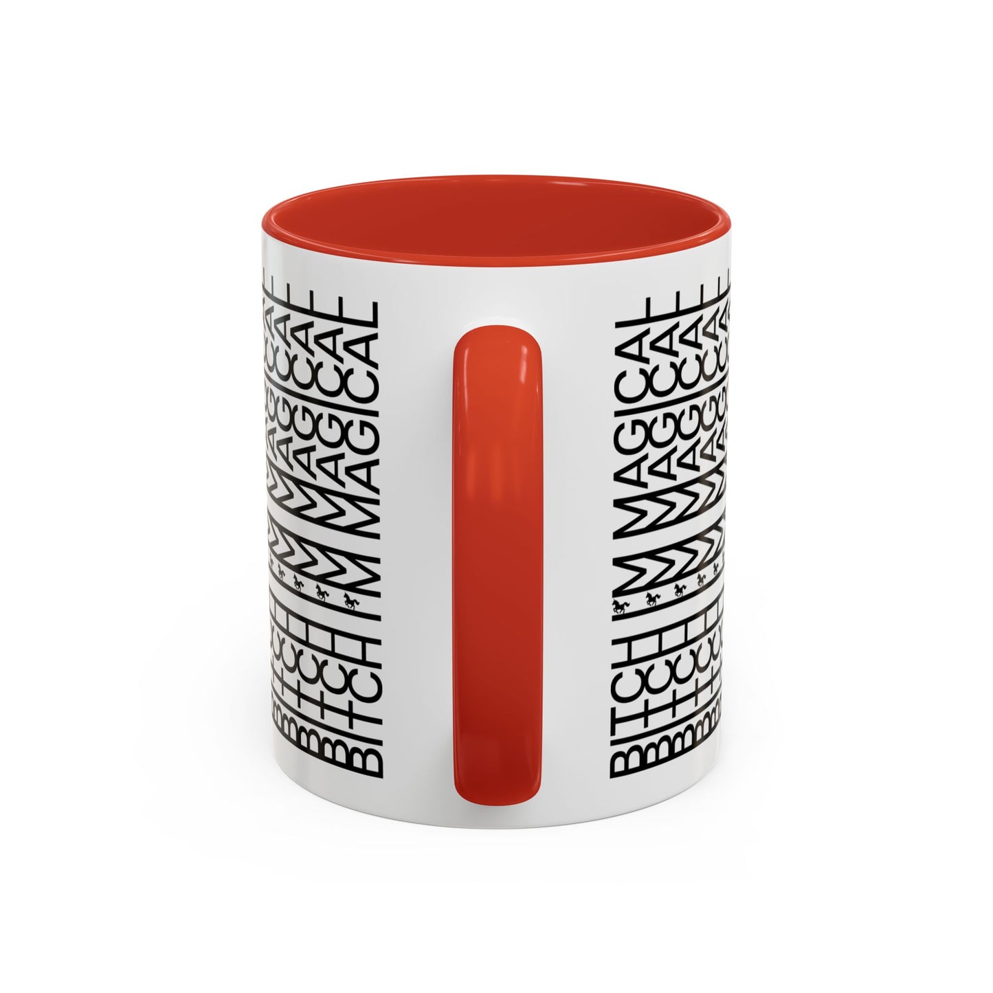 Bitch Im Magical Coffee Mug 11 oz Unicorn Coffee Cup Hidden Message Funny Mug Swear Coffee Cup
