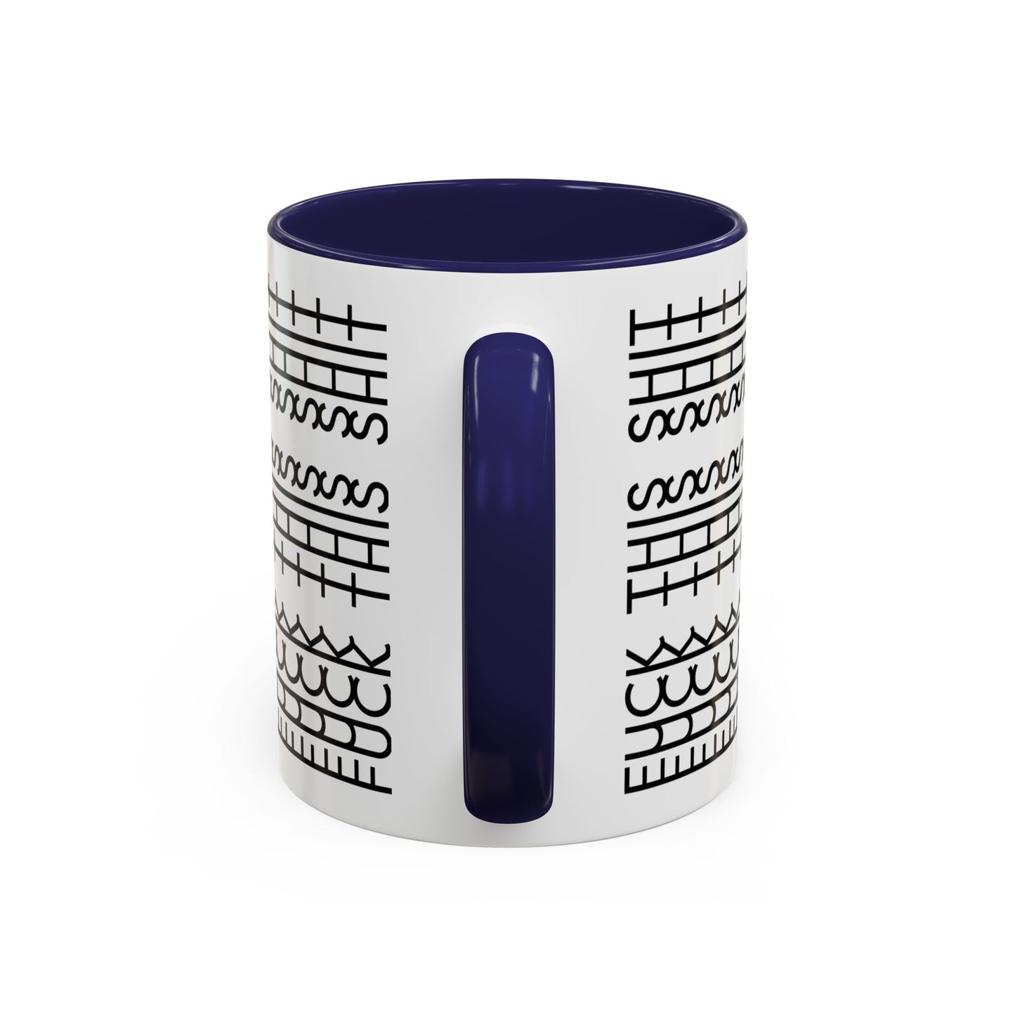 Funny Hidden Message Cup Fuck This Shit Coffee Mug Surprise Message Gift for Coworker Office Retirement Gift