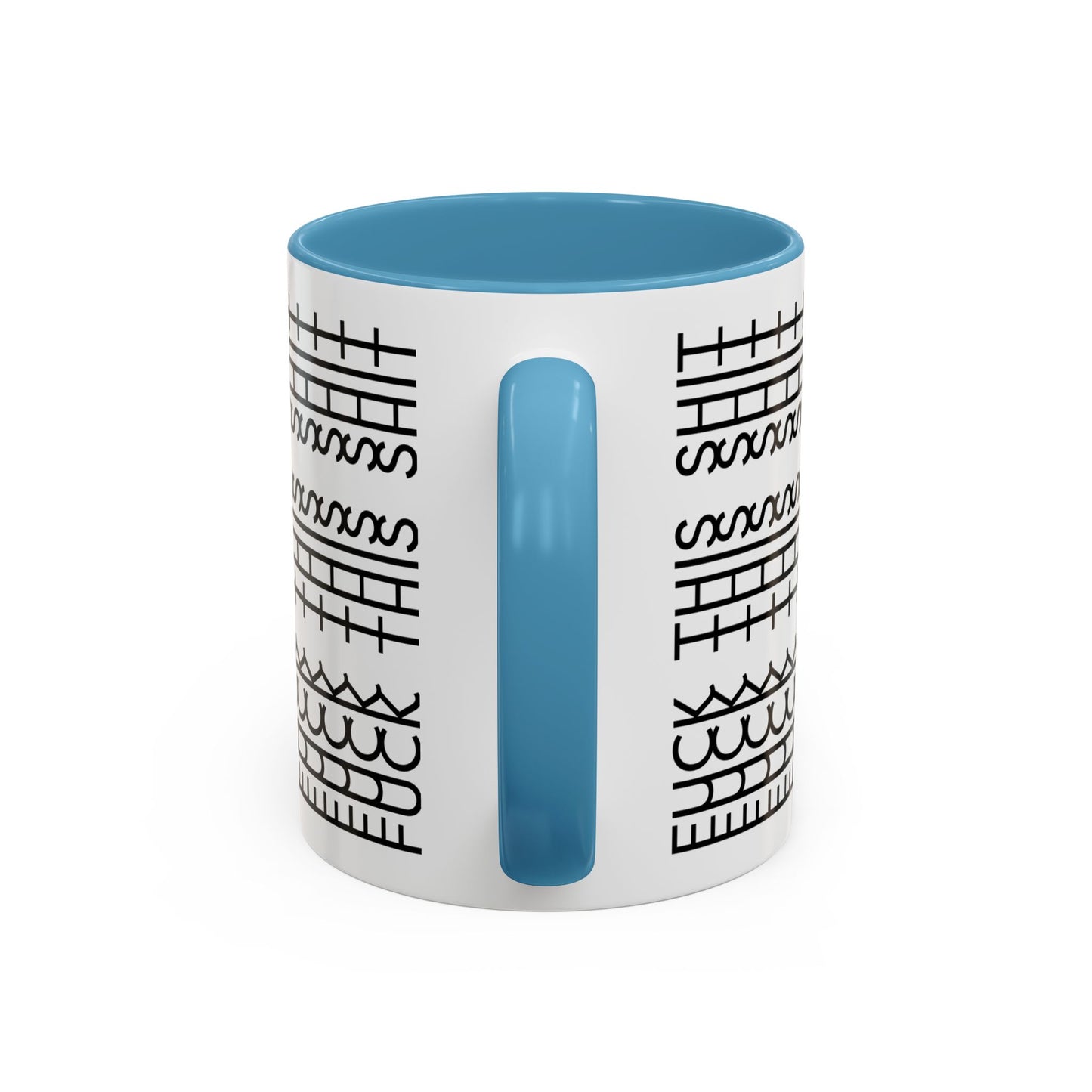 Funny Hidden Message Cup Fuck This Shit Coffee Mug Surprise Message Gift for Coworker Office Retirement Gift