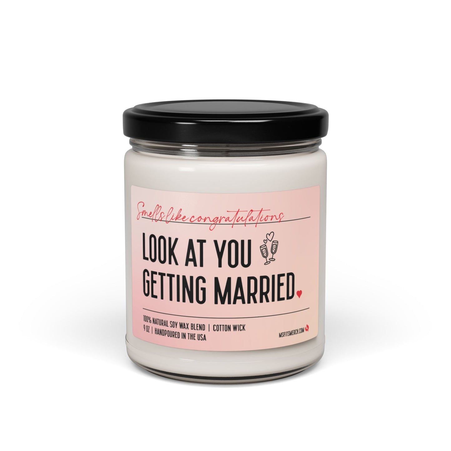 Wedding Candle Gift Getting Married Engagement Gift Candle Bridal Shower Funny Candle for Newlyweds Getting Married Candle