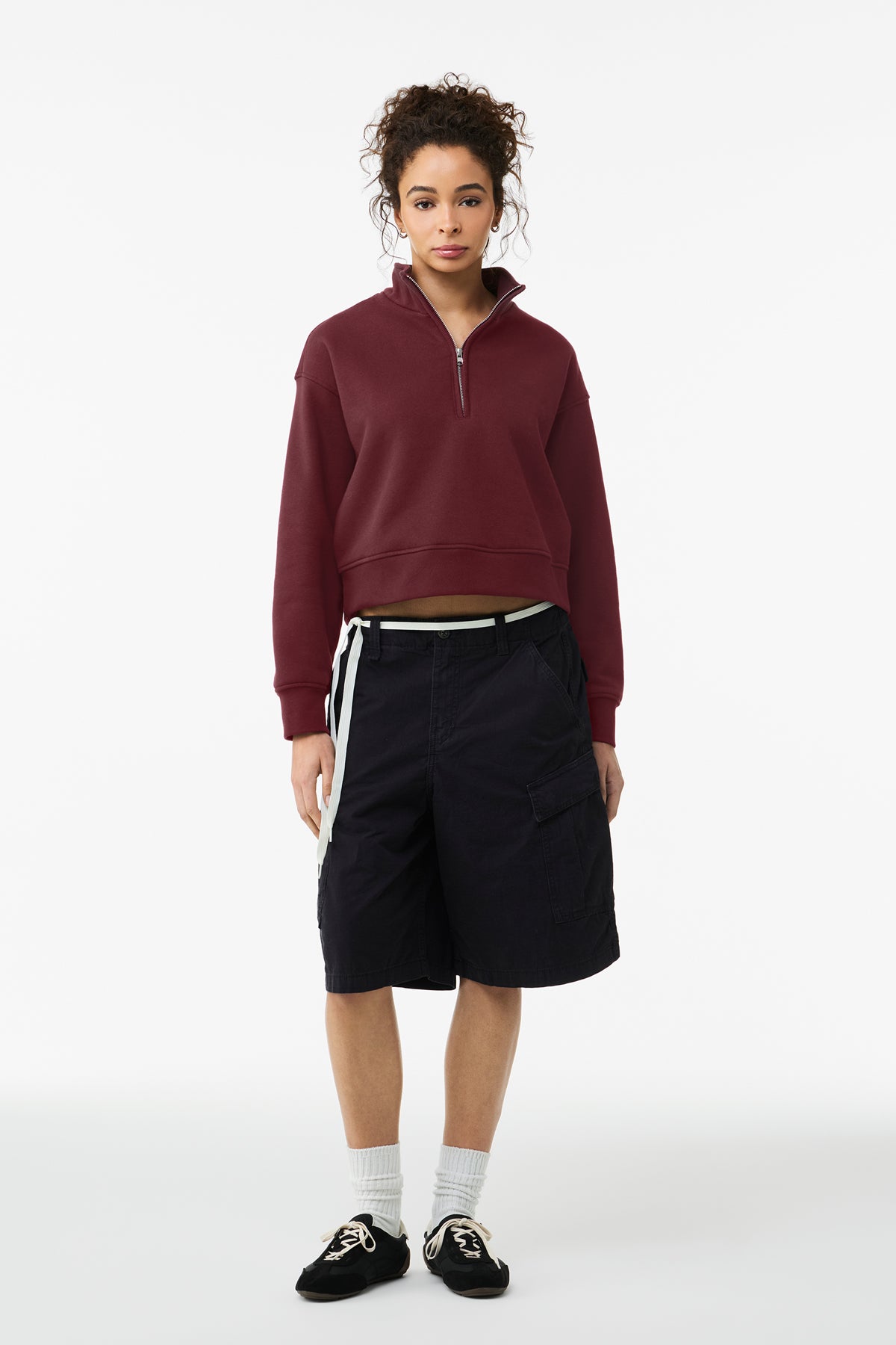 BELLA CANVAS Women’s 10 Ounce 1/2 Zip Pullover BC4540