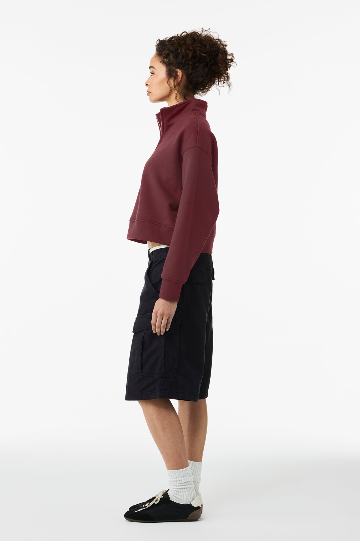 BELLA CANVAS Women’s 10 Ounce 1/2 Zip Pullover BC4540