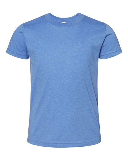 Bella Canvas Youth Jersey Tshirt 3001Y Kids Cotton Tee Shirt