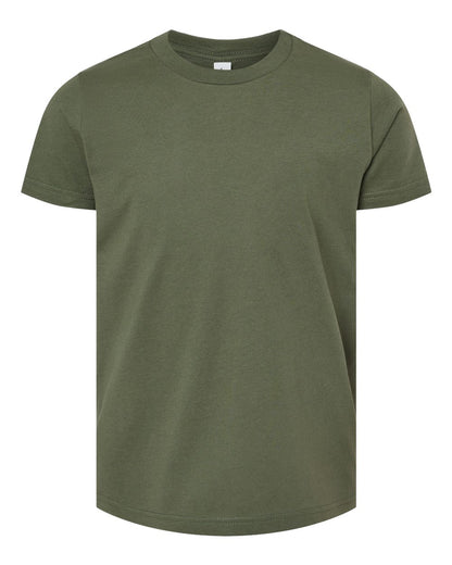Bella Canvas Youth Jersey Tshirt 3001Y Kids Cotton Tee Shirt