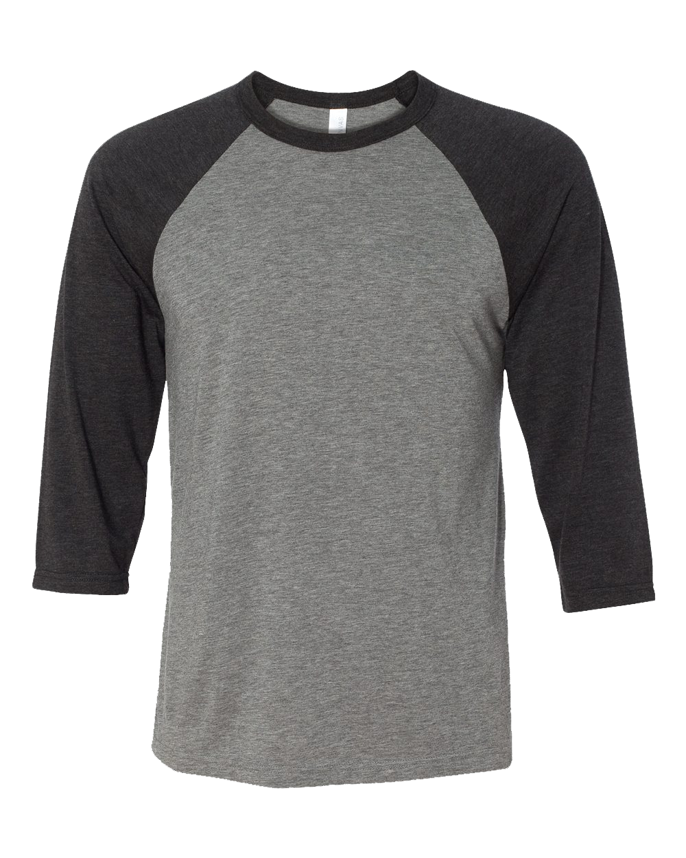 Baseball Shirt Bella Canvas 3200 Three Quarter Sleeve Raglan
