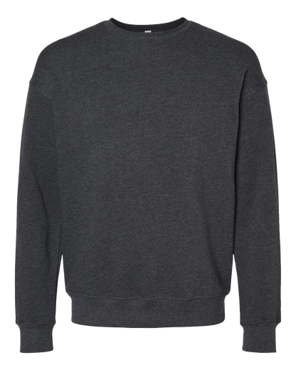 Bella Canvas 3945 Unisex Drop Shoulder Fleece Crewneck Sweatshirt