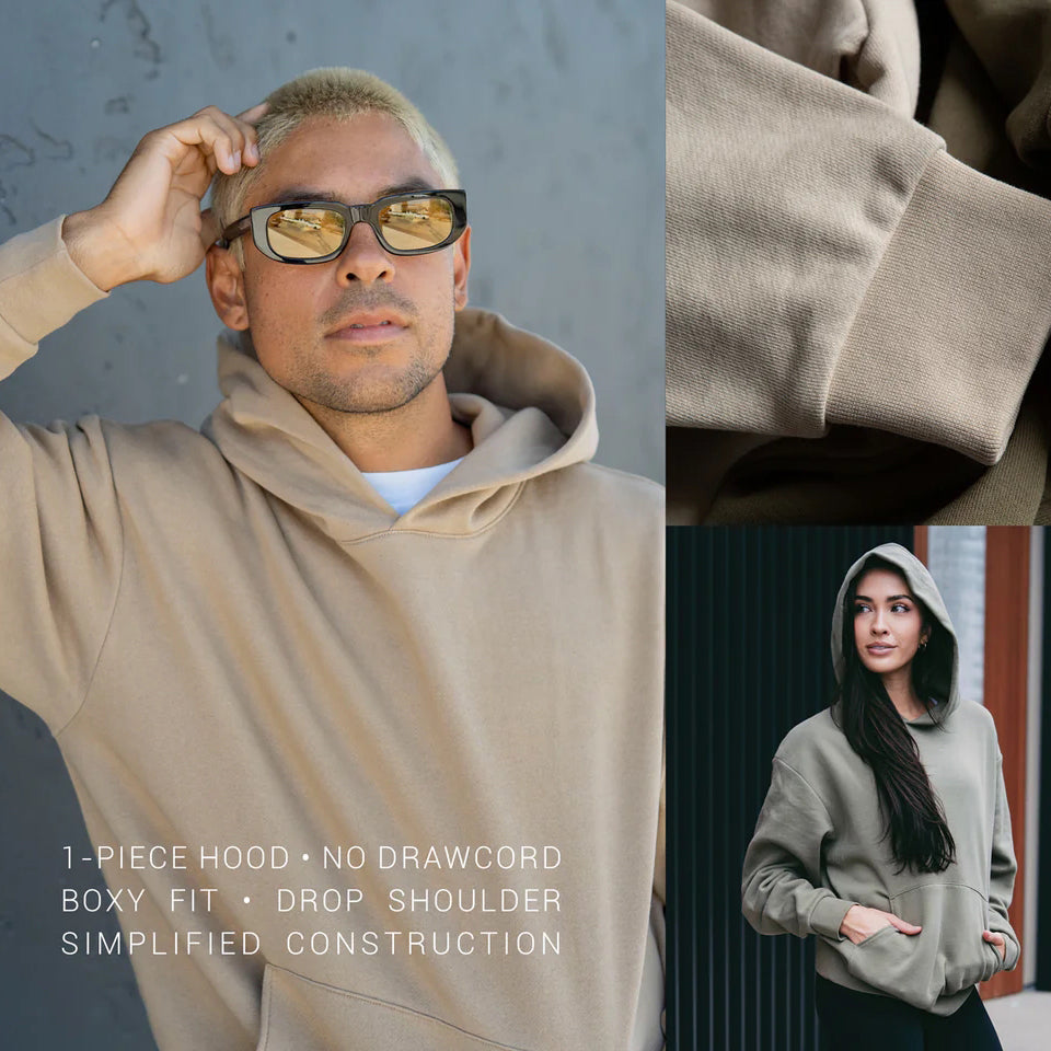 Independent Trading Co. IND280SL Unisex Avenue Midweight Hooded Sweatshirt