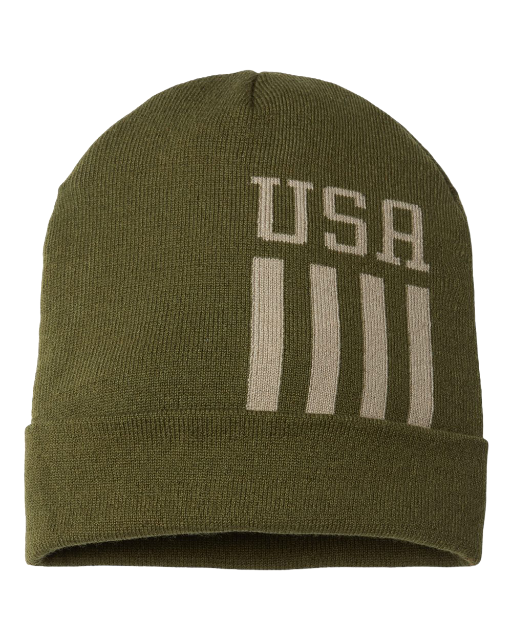 🇺🇸USA Made Patriotic Cuffed Beanie Cap American Flag Knit Beanie Stars and Stripes Winter Hat USA Pride Beanie, USA Flag Gift for Him or Her