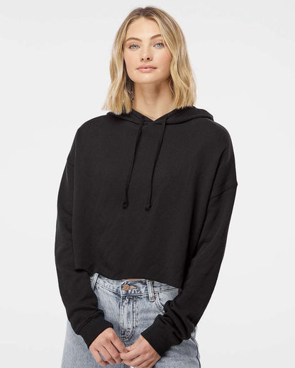 Womens Crop Top Hoodie Blank Womens Cropped Sweatshirt Independent Trading Sweatshirt for Decorators Cute Crop Top for Women Wholesale Blank
