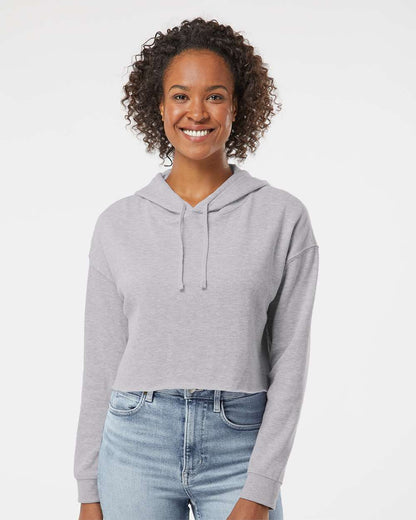 Womens Crop Top Hoodie Blank Womens Cropped Sweatshirt Independent Trading Sweatshirt for Decorators Cute Crop Top for Women Wholesale Blank