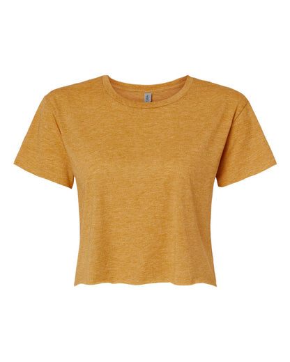 🔥Next Level 5080 Women's Festival Cali Crop Tshirt, Womens Cropped Blank Shirt