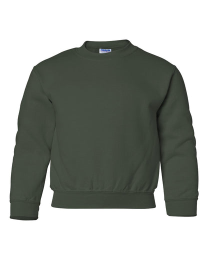 Gildan Youth Sweatshirt 18000B Heavy Blend 50/50 Fleece Crewneck