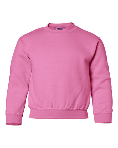 Gildan Youth Sweatshirt 18000B Heavy Blend 50/50 Fleece Crewneck