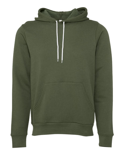 Bella Canvas 3719 Sponge Fleece Pullover Hooded Sweatshirt Unisex Hoodie